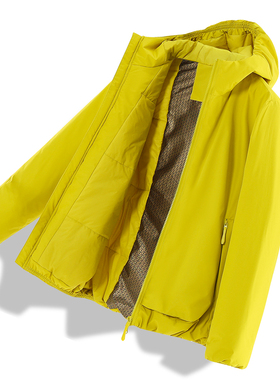 索罗娜杜邦轻量化男士保暖棉服石墨烯蓄热蓬松舒适棉衣3257-25199