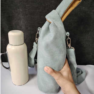 学古传家壶保护套迷你袋斜挎布包收纳束口杯套水壶包茶具手提手拎