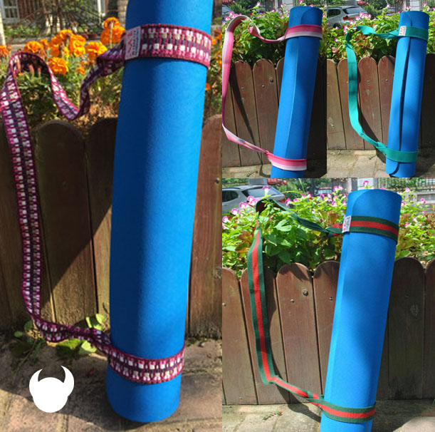 瑜伽垫收纳绳捆绑带多功能拉伸带自由调节便携运动背带固定带束带