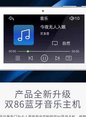华尔思 146/V4蓝牙版型家庭背景音乐系统套装 装修吊顶喇叭音响