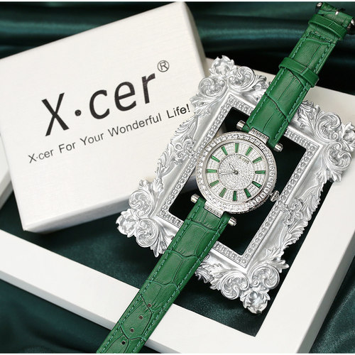 大表盘女士潮流个性轻奢皮带手表