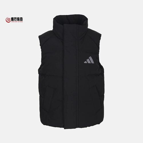 Adidas阿迪达斯童装2026年冬新款经典百搭运动休闲立领马甲LG1931