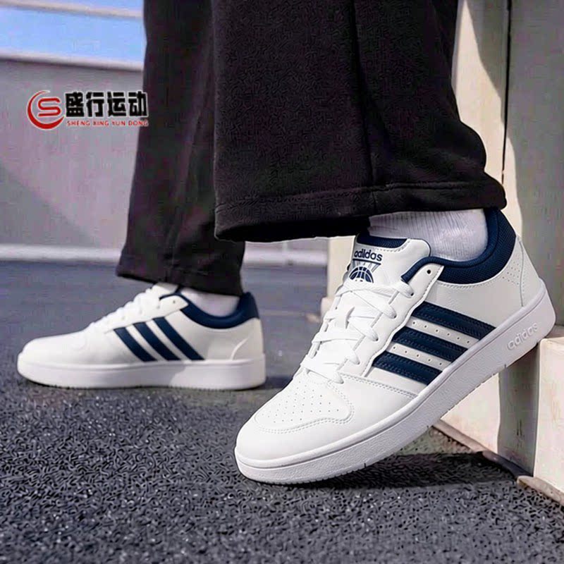 Adidas阿迪达斯男鞋2026年秋新款时尚轻便透气日常休闲板鞋KI1058