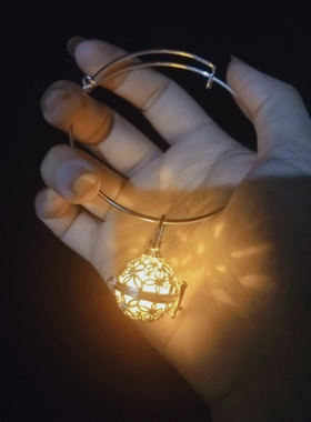 明灯三千天官赐福周边发光手镯花城谢怜花怜古风手镯镯子cos