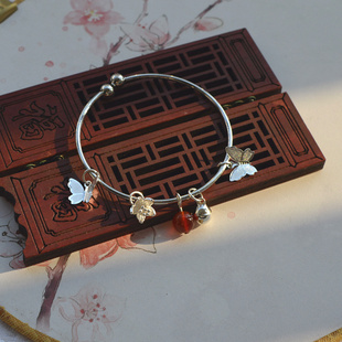 天官赐福衍生周边花城谢怜花怜手镯手环铃铛蝴蝶古风古装镯子cos
