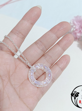 天官赐福蝴蝶骨灰链戒指项链