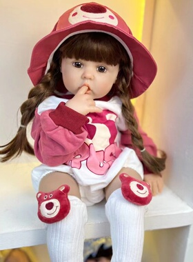 清仓特惠OtardDolls 60厘米吉祥公主 半搪胶棉身仿真娃娃儿童玩具
