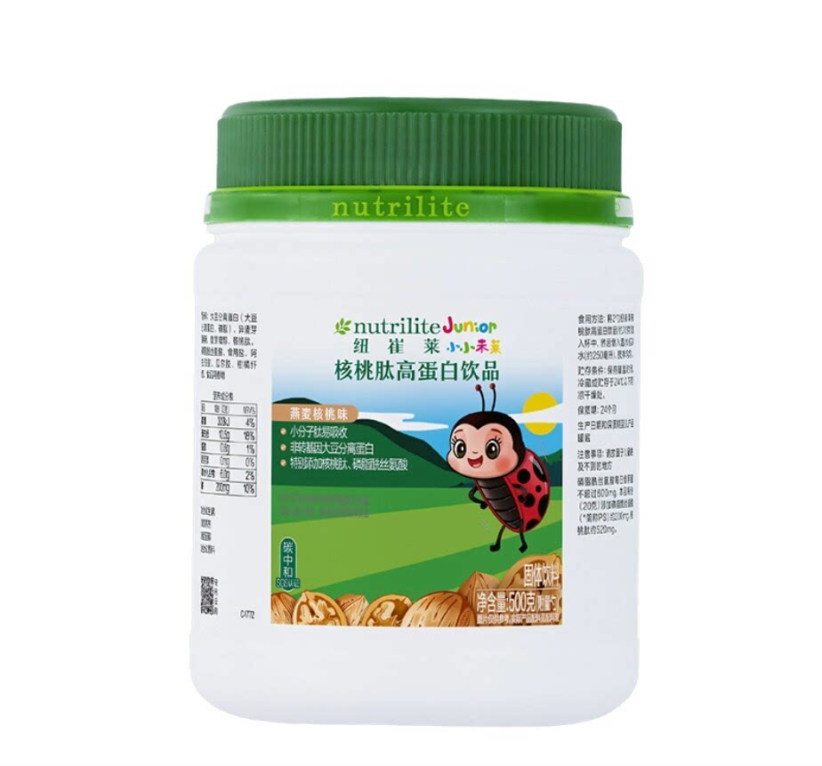 安利纽崔莱核桃肽高蛋白饮品[核桃肽] 蛋白粉核桃粉500g 全新正品