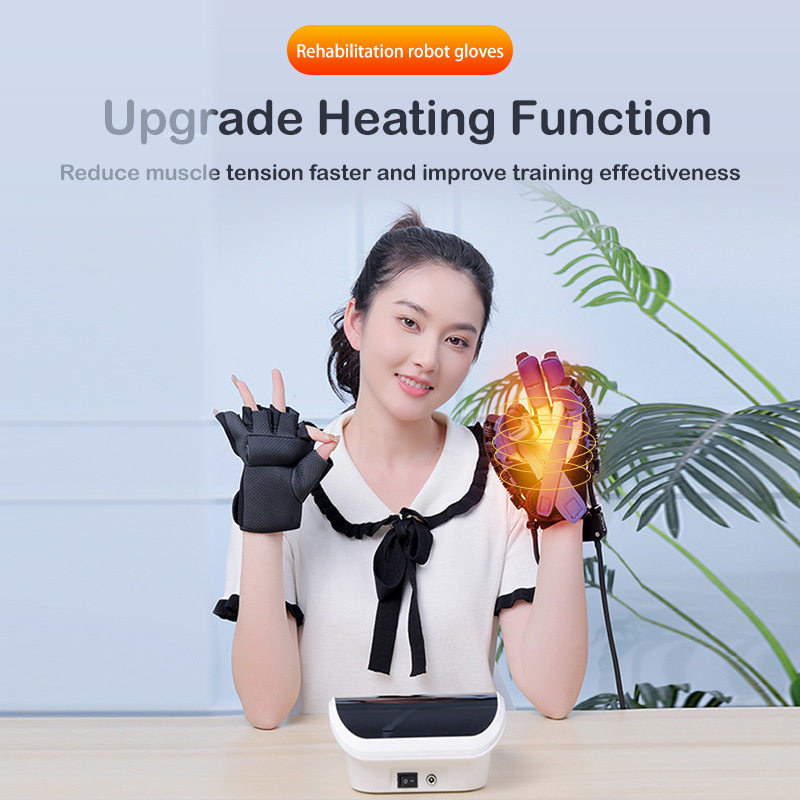 电动手部训练器便携手指活动手套居家户外通用手部功能恢复锻炼仪