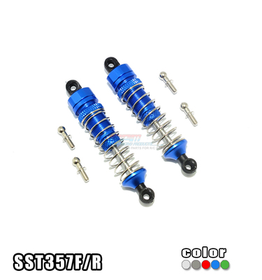 GPM TRAXXAS LATRAX SST 1/18 4WD铝合金前后通用避震器-1对