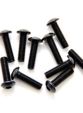 禾宝HOBAO 33414 Hyper10油动房车M4X14半圆内六机械螺丝 6元运费