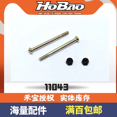 HOBAO禾宝 11043 10SC短卡油/电 后支撑座固定销 螺丝销  6元运费