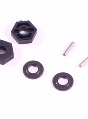 禾宝HOBAO 40027 HyperH2越野 H2 轮轴固定螺帽组 6元运费