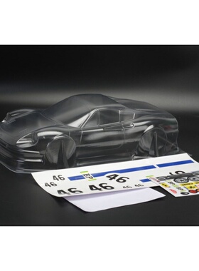 法拉利 Dino246 TM405  M车车壳 透明PC 轴距255mm 运费6元