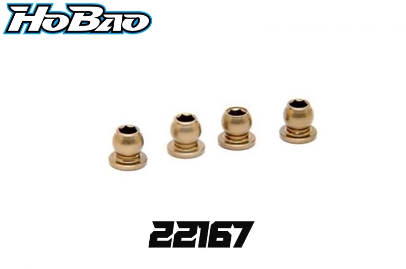禾宝HOBAO 22167 GPX4/PRO房车 7075 5.8mm 内牙球珠球头 6元运费