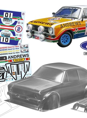 1/10 Escort MK2 TC022 轴距258mm  透明PC  配3D 头灯 运费6元