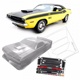 PC透明车壳RC Dodge道奇 Challenger 运费6元 1970 200mm