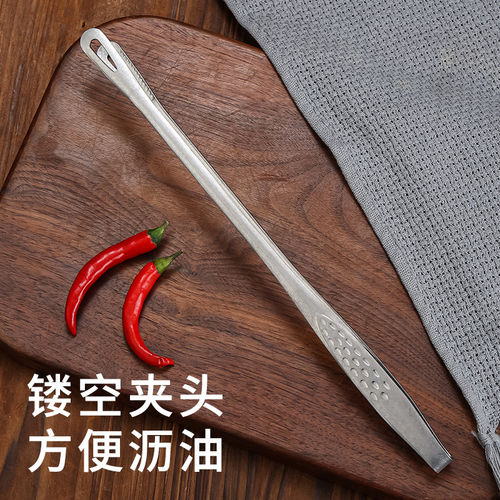 复古做旧304不锈钢烤肉夹子户外