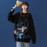 中性风秋冬新品休闲圆领毛衣男女针织衫上衣潮M6812P55控68，男装针织衫/毛衣，电商A268