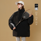 白鸭绒中性冬潮宽松立领男女羽绒服外套新YR6115P235控298，男装羽绒服，电商A268