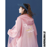 港风中性夏韩版轻薄连帽宽松情侣防晒服女外套男新F6033P55控68，男装夹克，电商A268