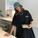 中性风夏新款总目花朵印花T恤男女情侣短袖新潮T6047P25控38，男装T恤，电商A268