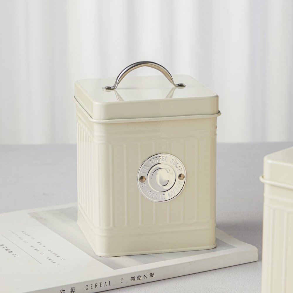 粉颜北欧风咖啡罐茶叶罐奶粉罐糖罐密封储物收纳防潮防锈家居摆件,厨房/烹饪用具,密封罐,淘宝优惠券,粉丝福利购,淘宝优惠卷