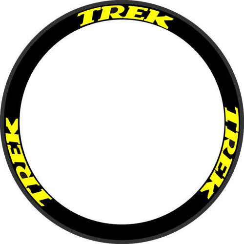 TREK自行车轮组贴纸崔克