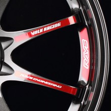 RAYS CE28 CR II BLACK EDITION轮毂装饰贴纸 胎铃轮辐贴花