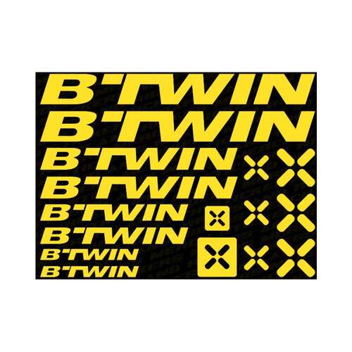 适合BTWIN车架贴纸公路死