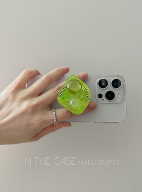 InTheCase 2色气囊异形ins风粉嫩多巴胺装饰磁吸伸缩粘贴手机支架