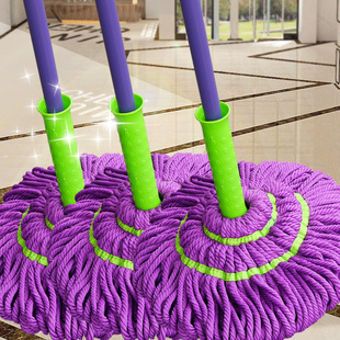 加强型必卡锁拖把挤水拧水旋转好神拖家用免手洗一拖净商超专享