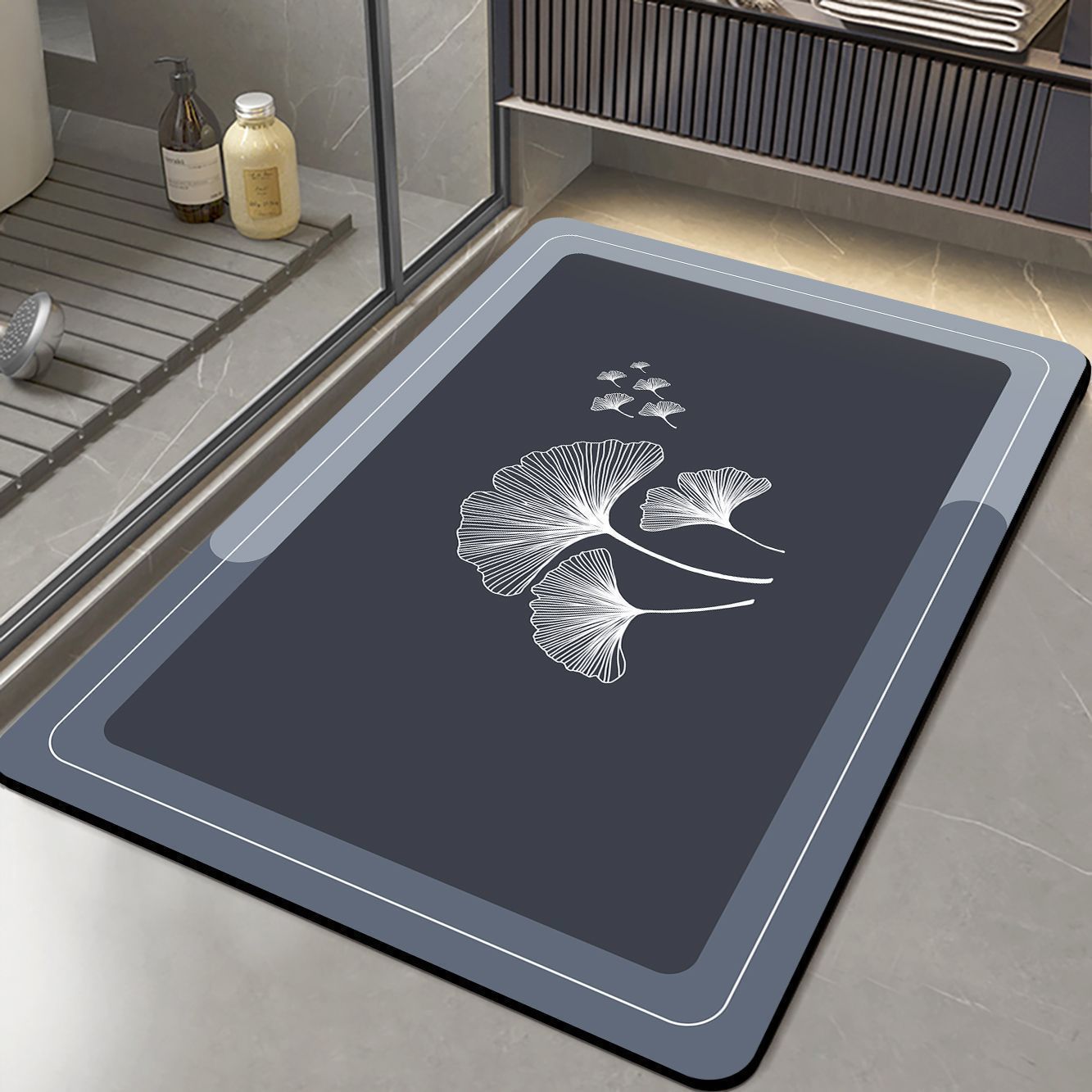 【秒吸水】卫生间吸水速干厕所防滑浴室脚垫加厚浴室地垫防滑地垫