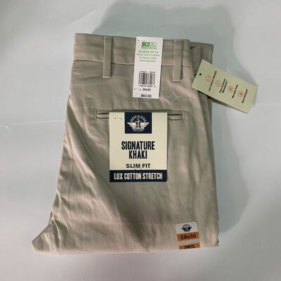 现货DOCKERS修身休闲裤