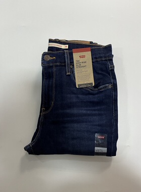 现货Levi's/李维斯724深蓝水洗高腰直筒牛仔裤188830151
