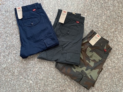 Levi’s/李维斯纯棉直筒工装短裤