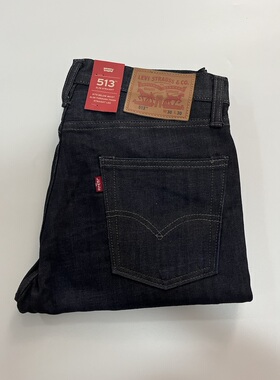 现货Levi's/李维斯男513纯棉原色水洗直筒牛仔裤秋冬款#085130033