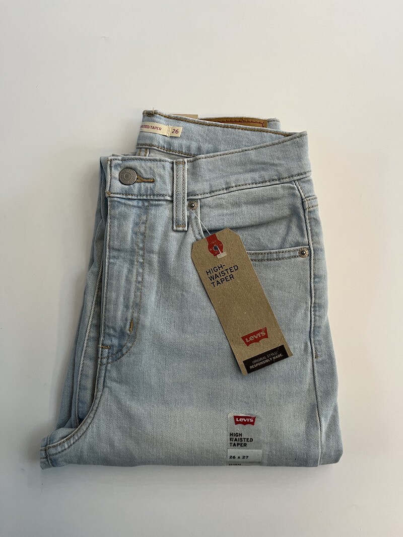 现货Levi's/李维斯女高腰宽松锥形小脚牛仔裤269860003