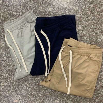 现货美版J.CREW男软棉薄款中腰直筒休闲裤chino夏款#AW989