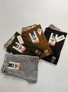 现货Dockers男D1软棉中腰修身休闲裤chino秋冬款