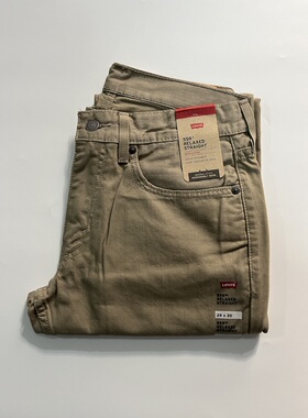 现货Levi's/李维斯男559宽松卡其色水洗牛仔裤春夏款005590497