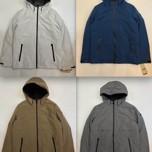 Dockers男加厚保暖连帽拉链夹克