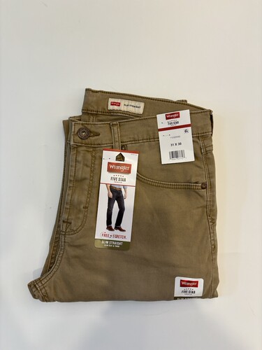 Wrangler/威格薄款小直筒牛仔裤