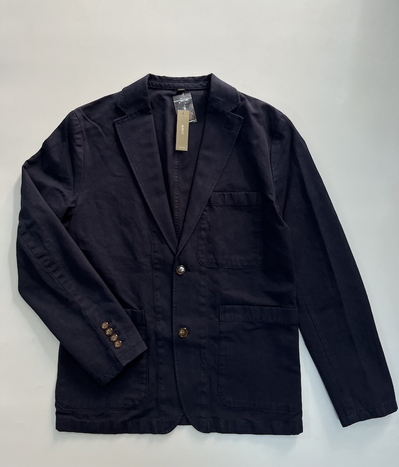 J.crew棉质休闲西装夹克