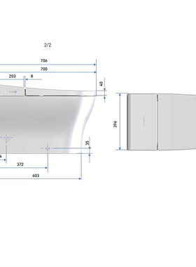 杜拉维特智能一体座厕622000