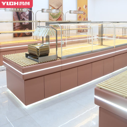 誉创面包展示柜蛋糕店商用全套