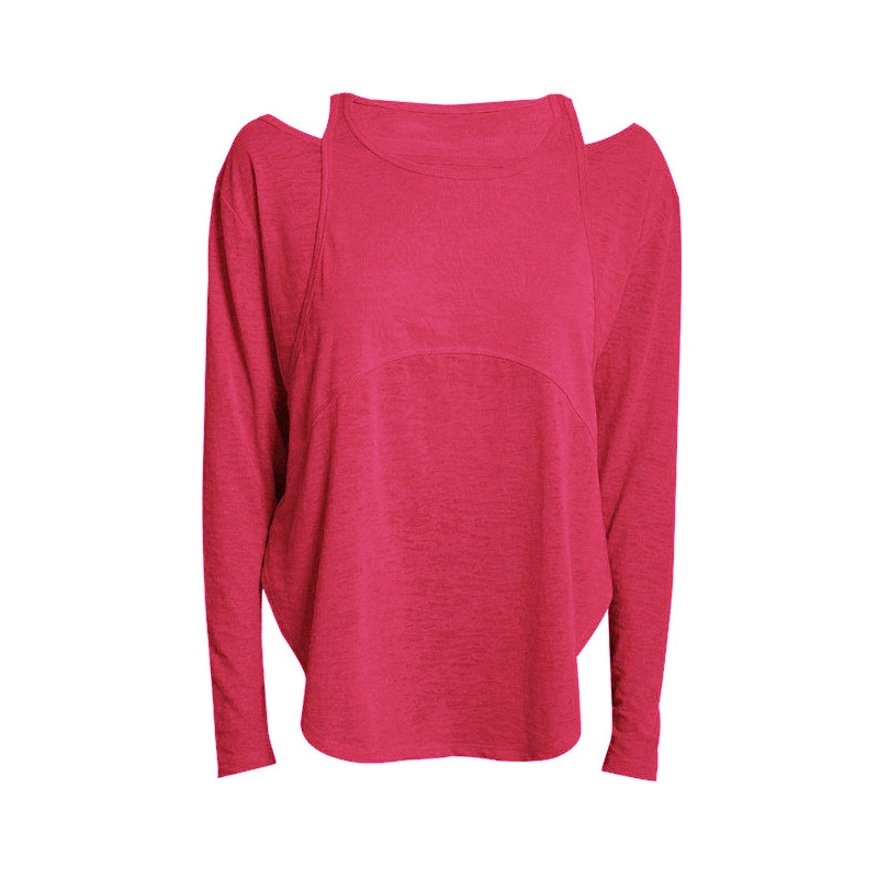 ALO宽松大码运动瑜伽服罩衫轻薄款速干透气长袖健身跑步外套上衣