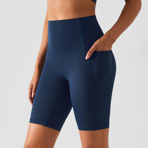 ALO薄款侧口袋运动短裤外穿跑步