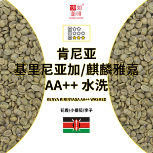 25产季咖啡生豆肯尼亚基里尼亚加/麒麟雅嘉/麒麟雅佳 AA++ 水洗