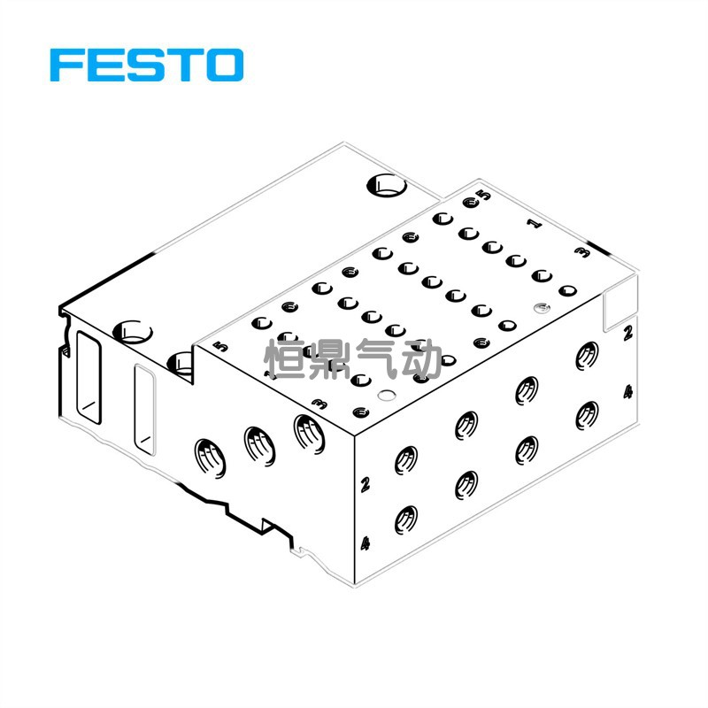 FESTO 费斯托 气路板 MHA2-PR4-5-M5 525128 全新销售